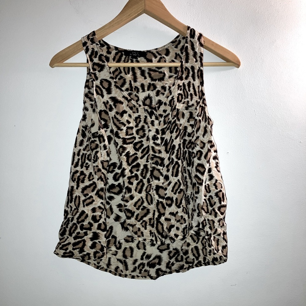 M | Animal Print Top